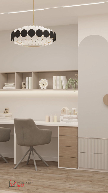 Дитяча кімната в сучасному стилі, 20 м.кв